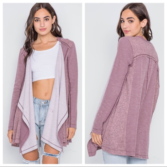 Draped Cardigan For All Year Long - Picture 3 of 6